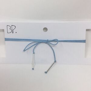 BP. Metal Tipped Cord Wrap Choker (E2)
